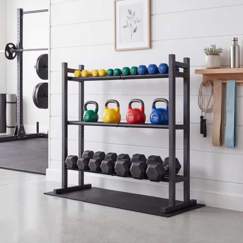 3-Tier Dumbbell Rack