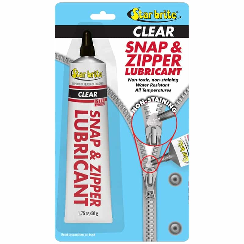 Snap & Zipper Lubricant - Clear, Multi-Use - 1.75 Oz
