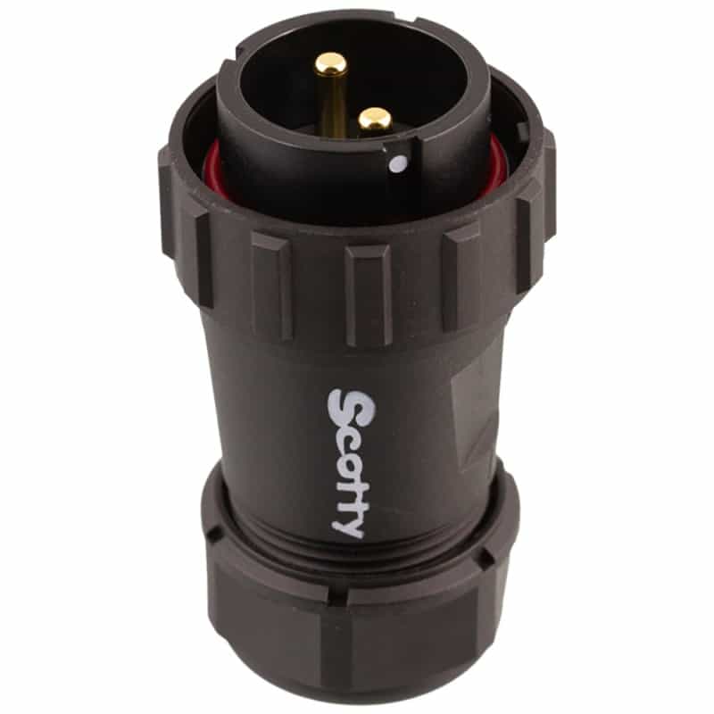 Scotty 2123 Marine Grade Plug - 12V
