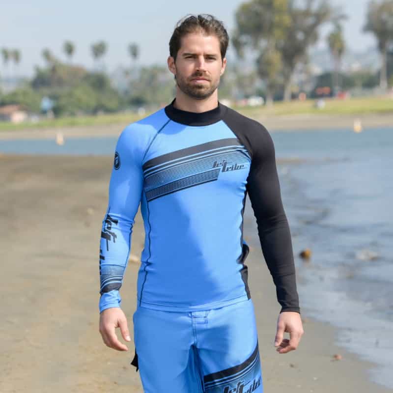Pivot Rashguard - Aqua Blue