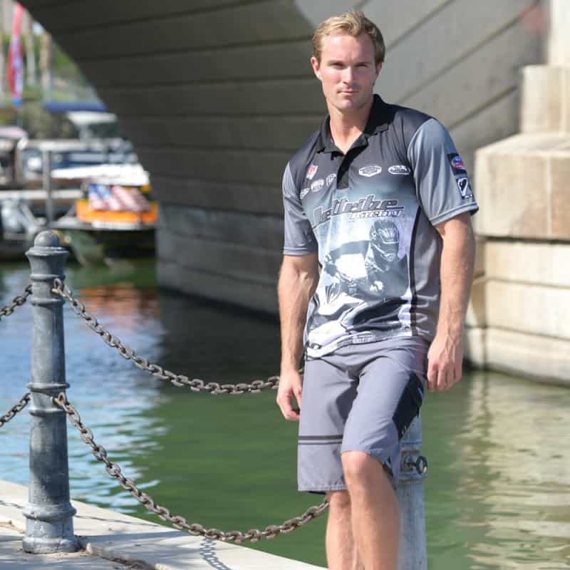 Team Rider Pit Shirt - Black/Grey