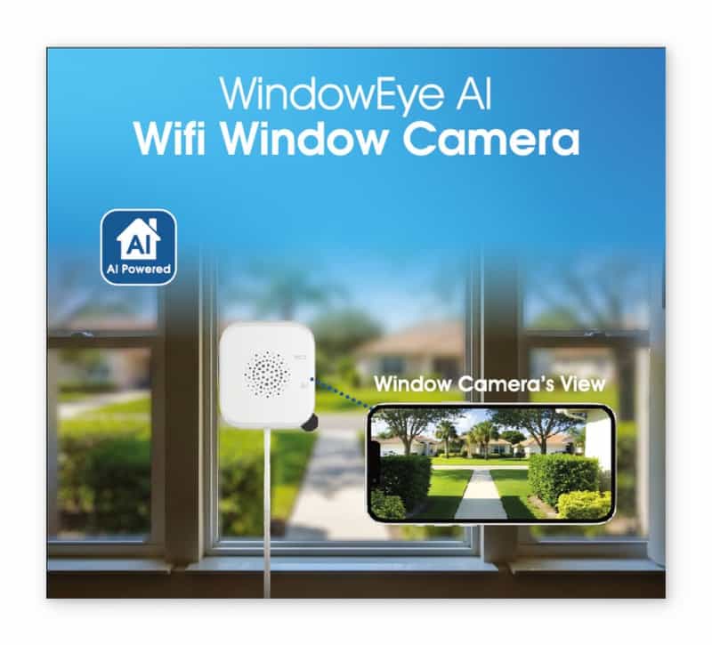 Halo Watch Security Window Camera