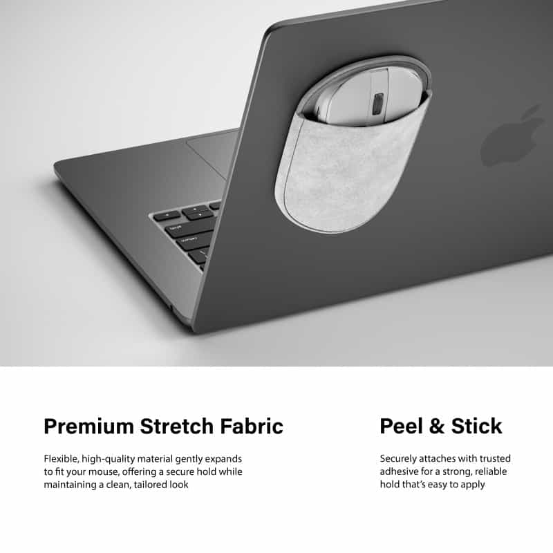 Incipio Stick-On Mouse Sleeve Grey