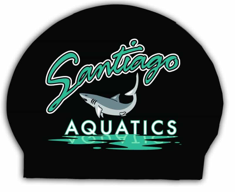 Custom Printed Latex Swim Cap