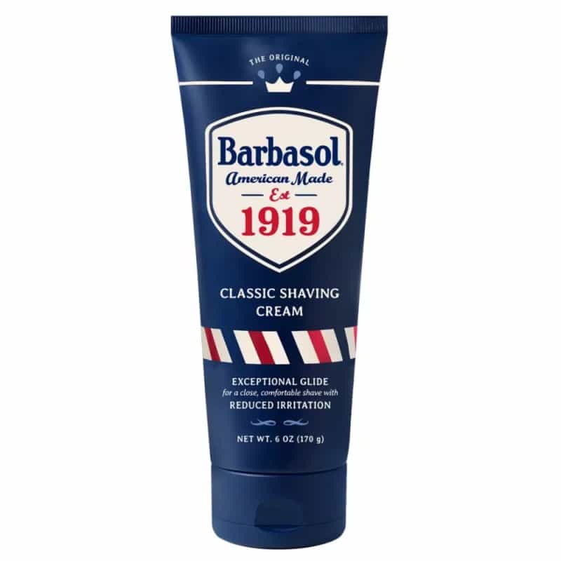 Barbasol 1919 Non-Aerosol Shaving Cream, 6 Oz Tube