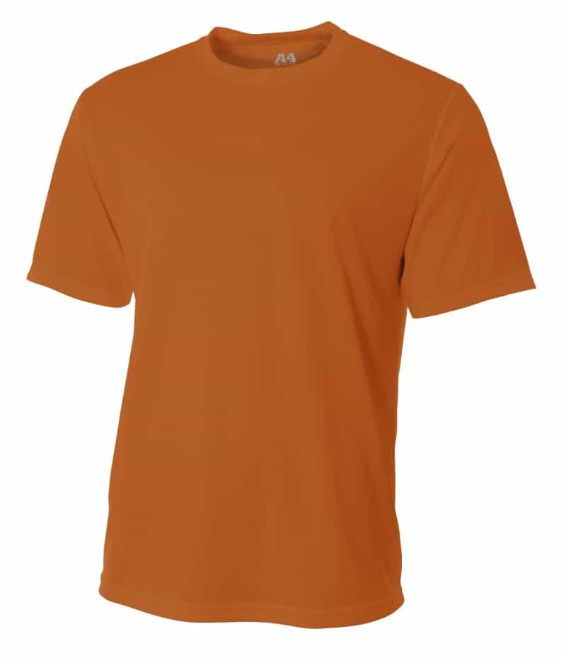 Men's Short Sleeve Bird's Eye Mesh Tee