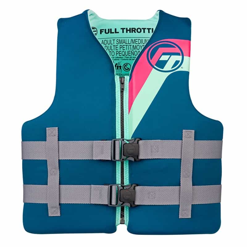 Adult Rapid-Dry Life Jacket - L/XL - Aqua