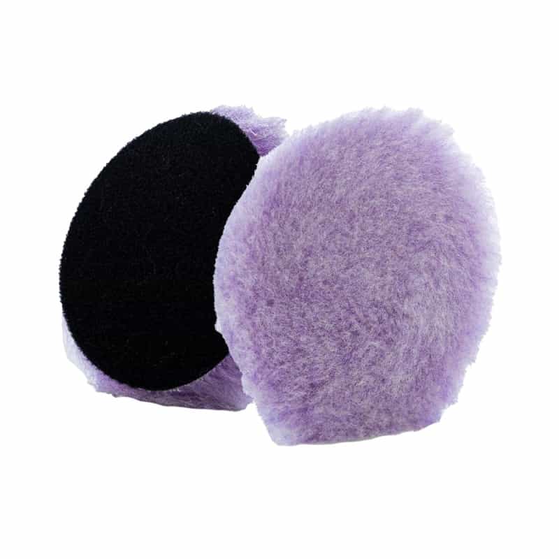 Purple Foamed Wool Buffing/Polishing Pad 3.5" x .75"
