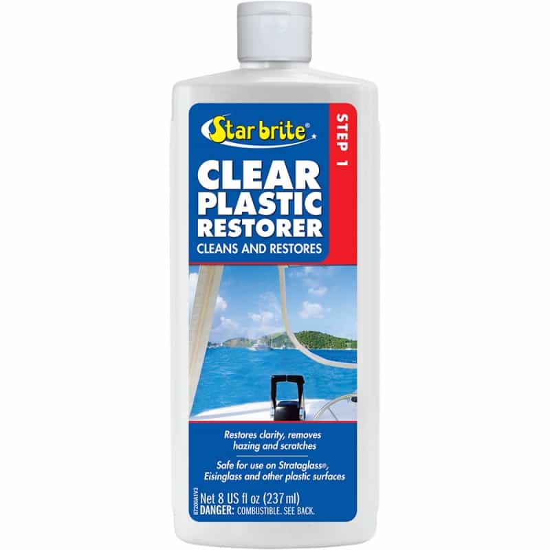 Star Brite Clear Plastic Restorer - Step 1 - 8 Oz
