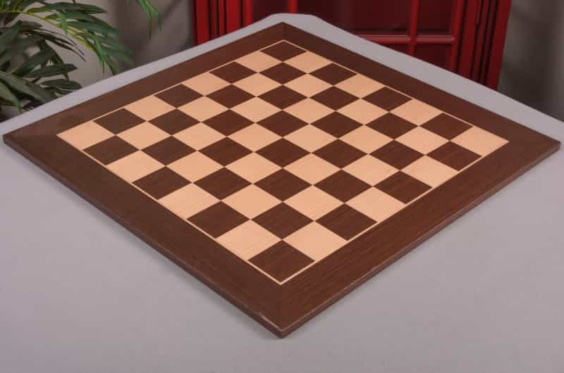 Imperfect 2.25" Wenge Classic Traditional Chessboard