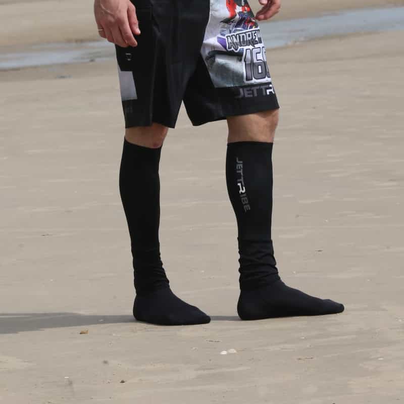 Lycra Socks with Dual-Layer Gator Top