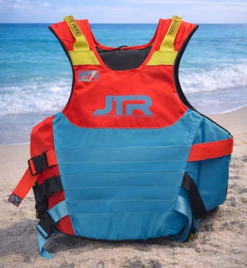 USCG JTR Series Side-Entry Vest - Orange/Blue