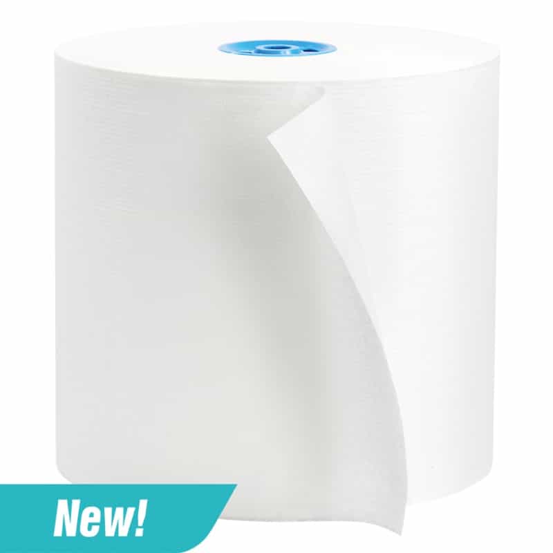 Signature Compostable Hand Roll Paper Towel, 1000 Ft, 6/Case