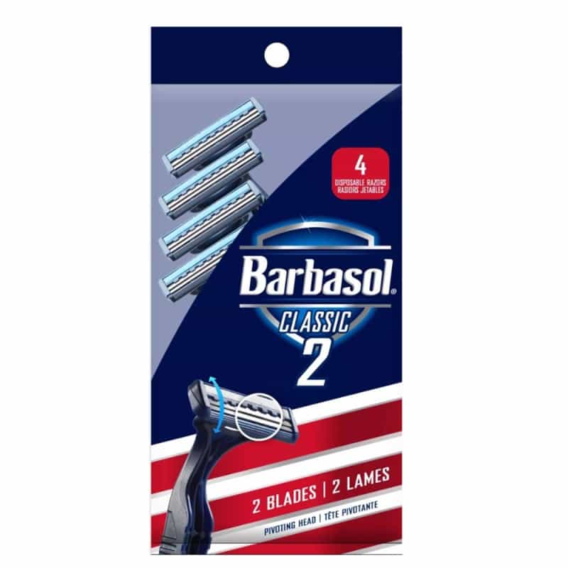 Barbasol Classic 2 Disposable Razors, 10 Count