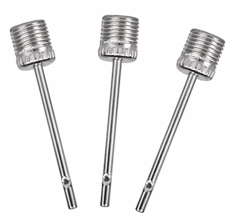 3 Pcs Inflating Needle Pin Nozzle Air Pump Valve Adaptor