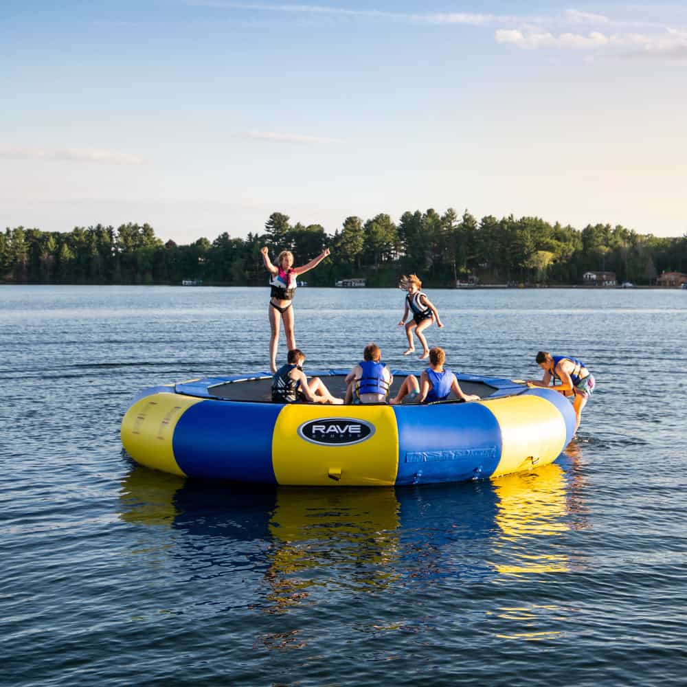 Aqua Jump Eclipse 200 Stainless Water Trampoline