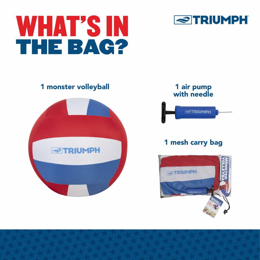 Patriotic Monster Volleyball