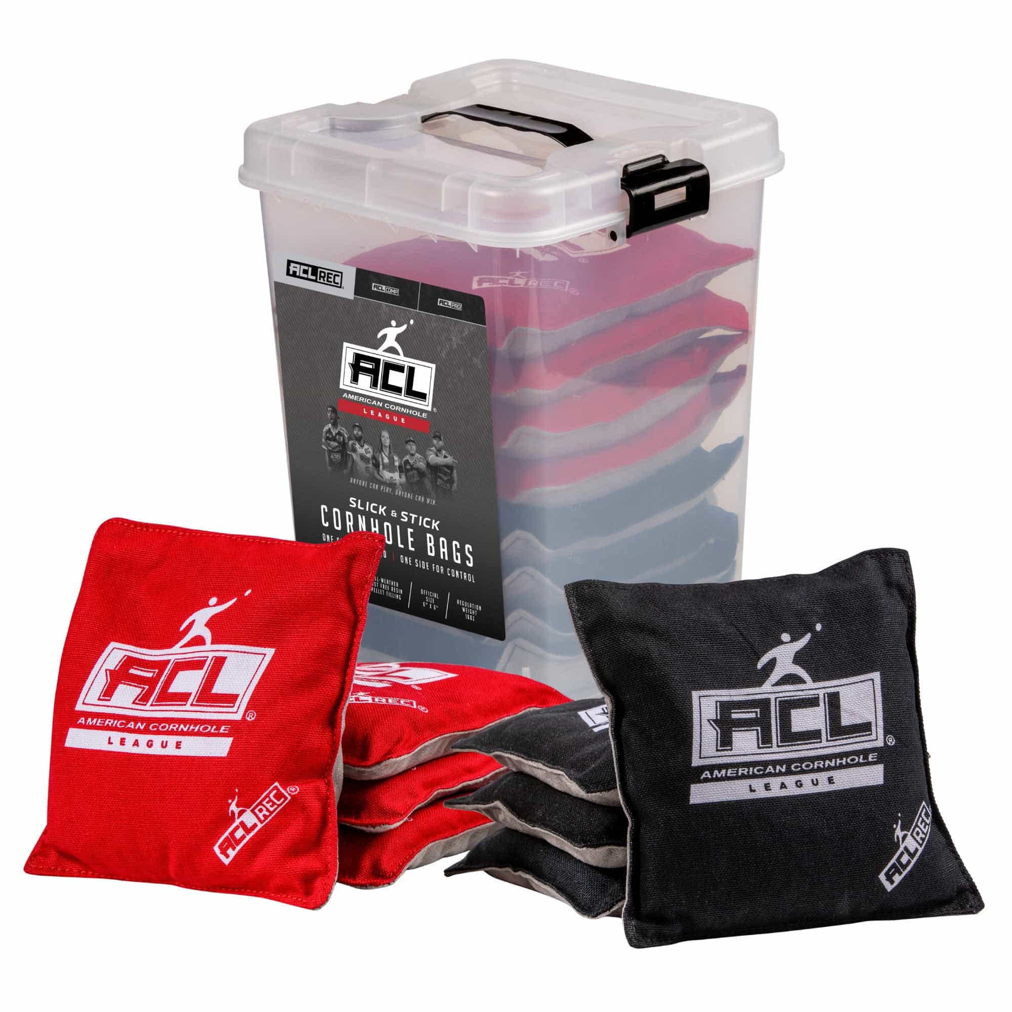 Acl® Rec Stick-N-Slick Cornhole Bags