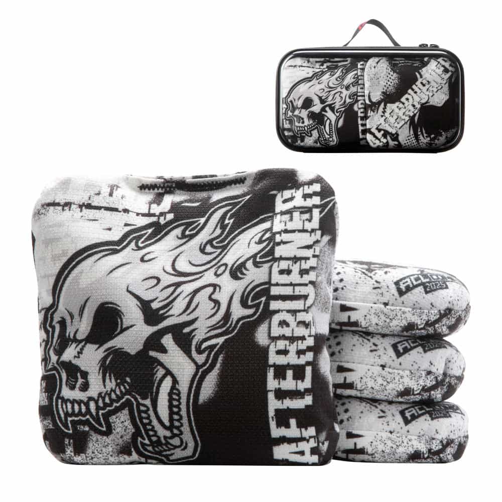 Acl Comp Gray Afterburner Cornhole Bags