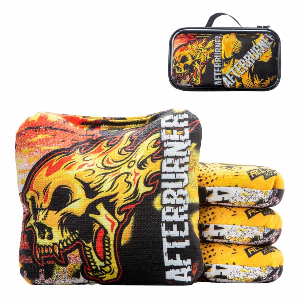 Acl Comp Yellow Afterburner Cornhole Bags