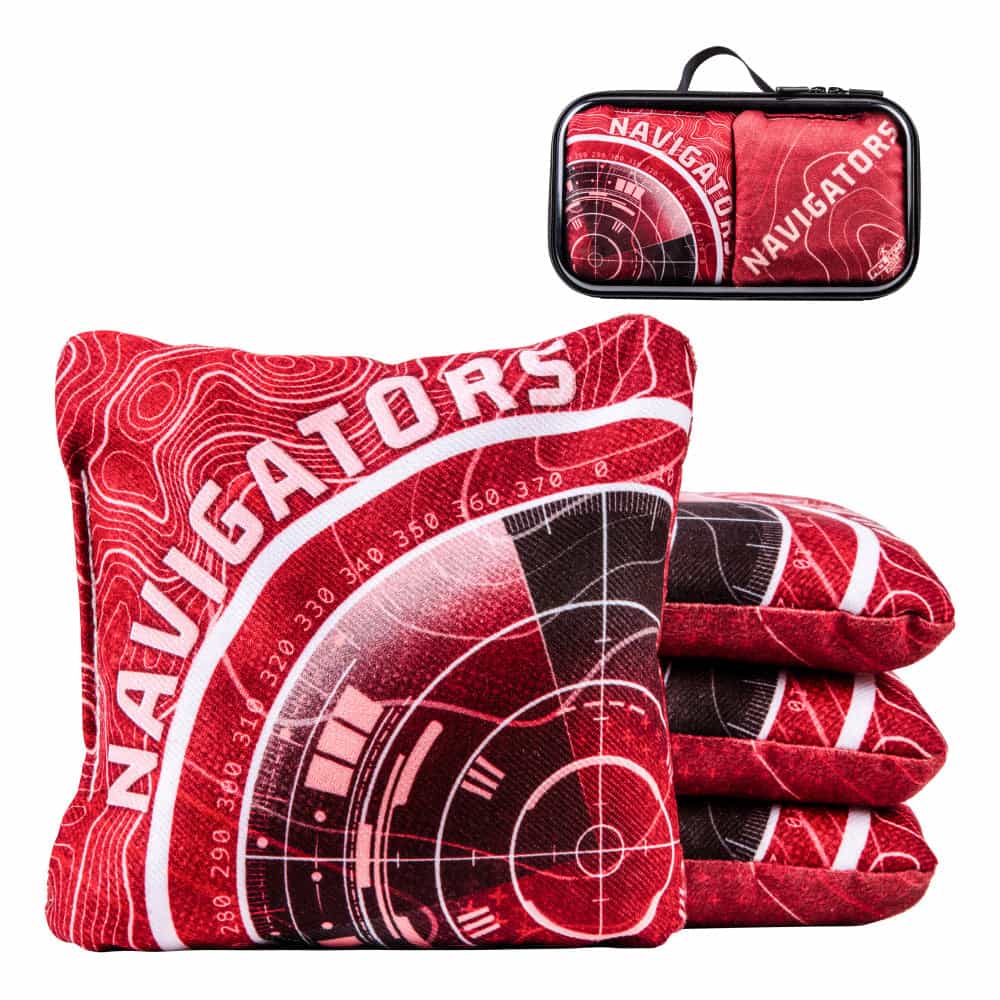 ACL Comp Red Navigator Cornhole Bags