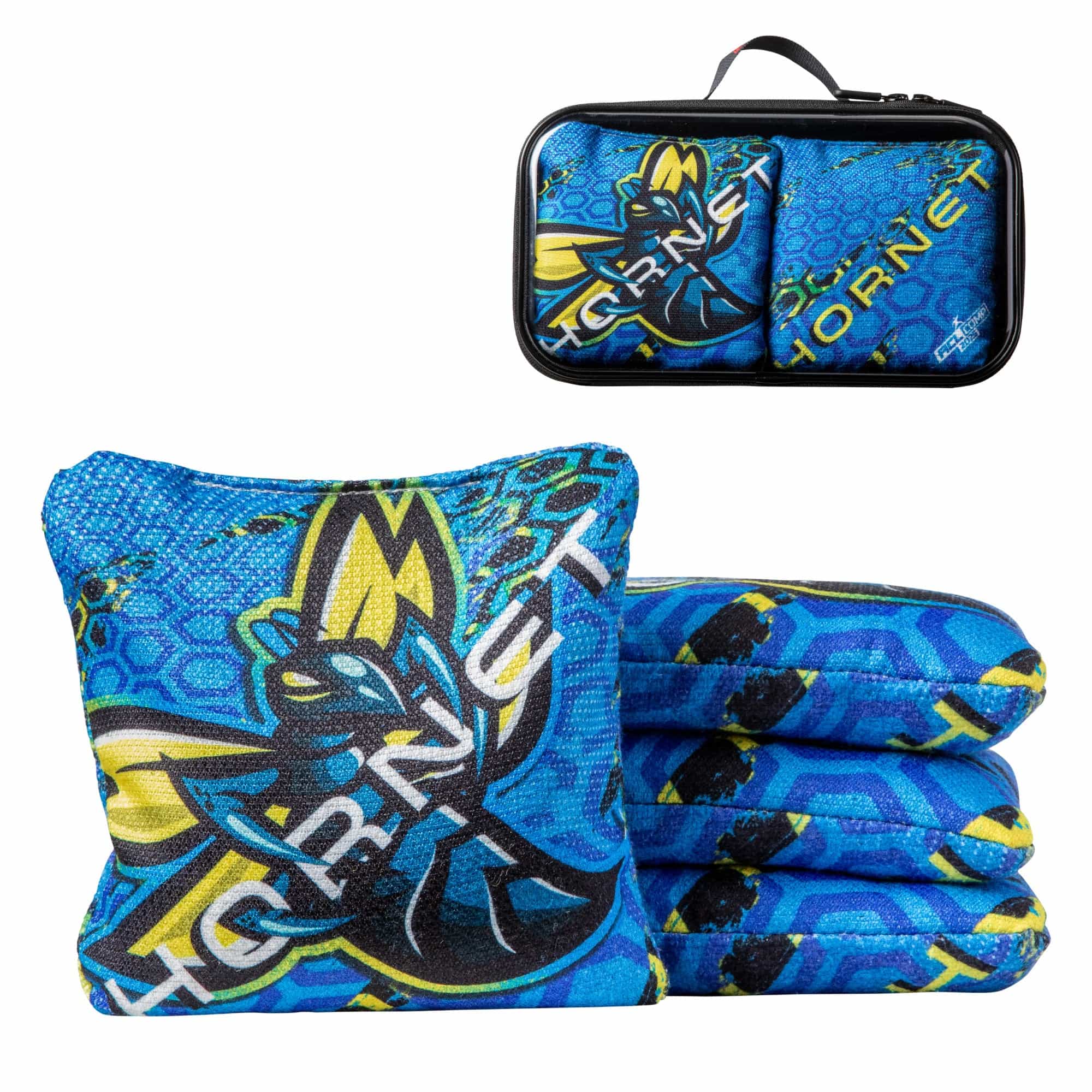 ACL® COMP Blue Magic Hornet Cornhole Bags