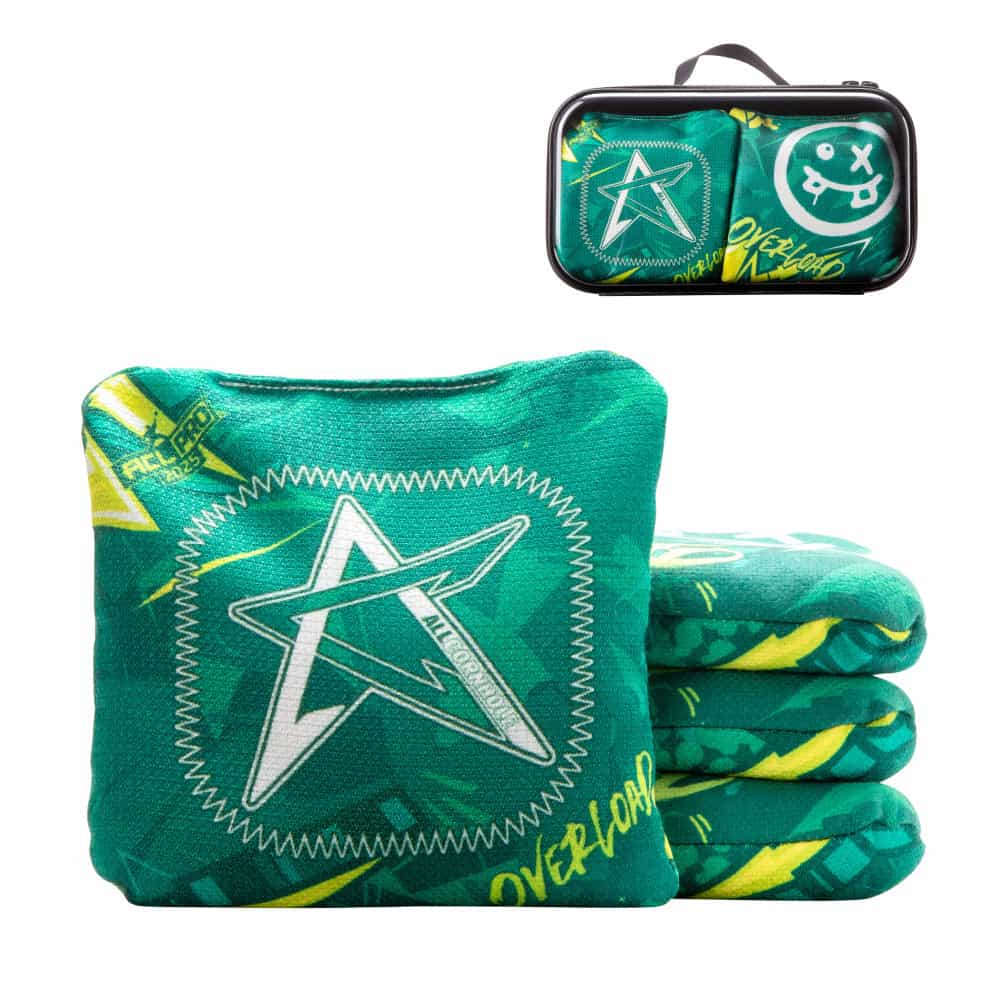 Acl Pro Green Overload Cornhole Bags