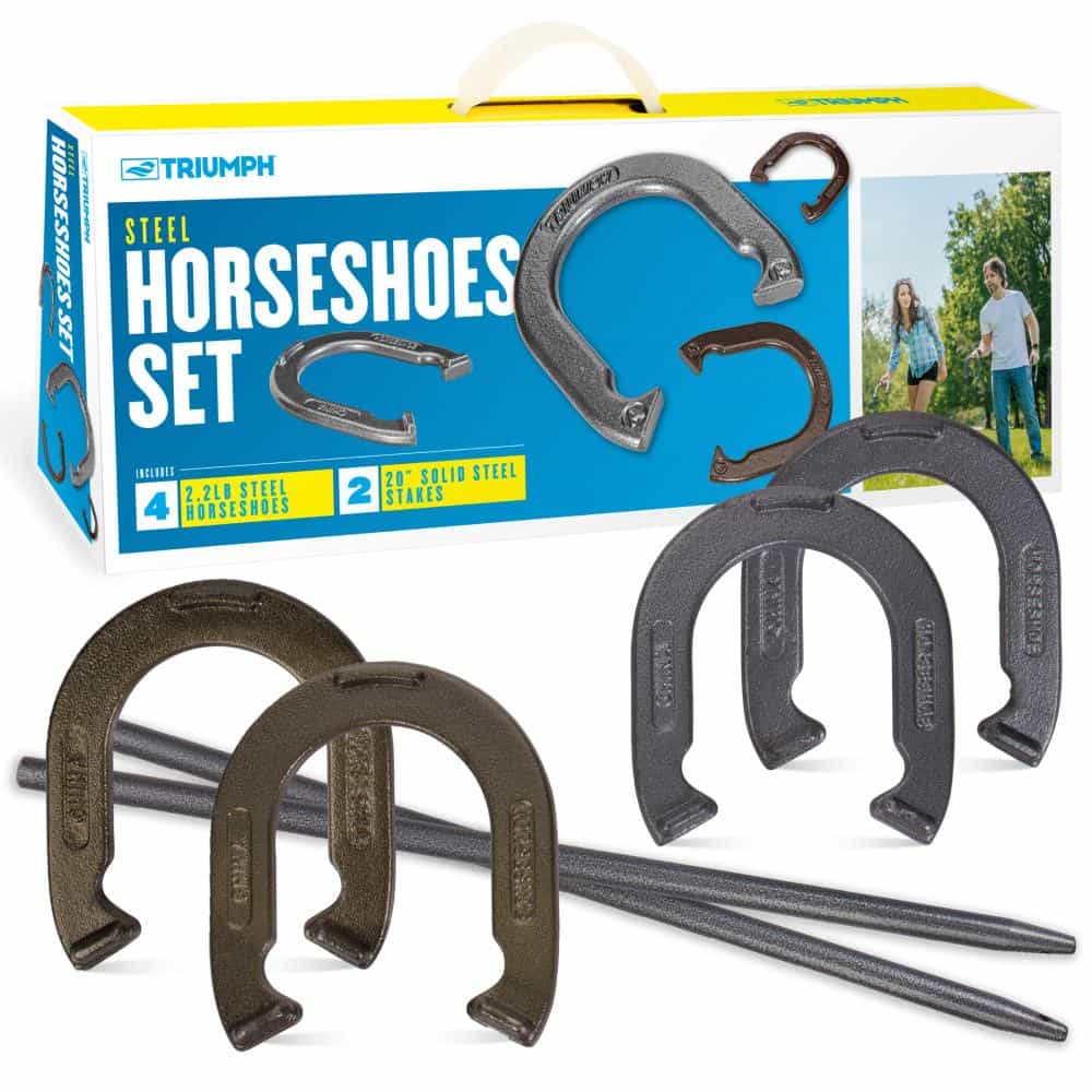Triumph Steel Horseshoe Set