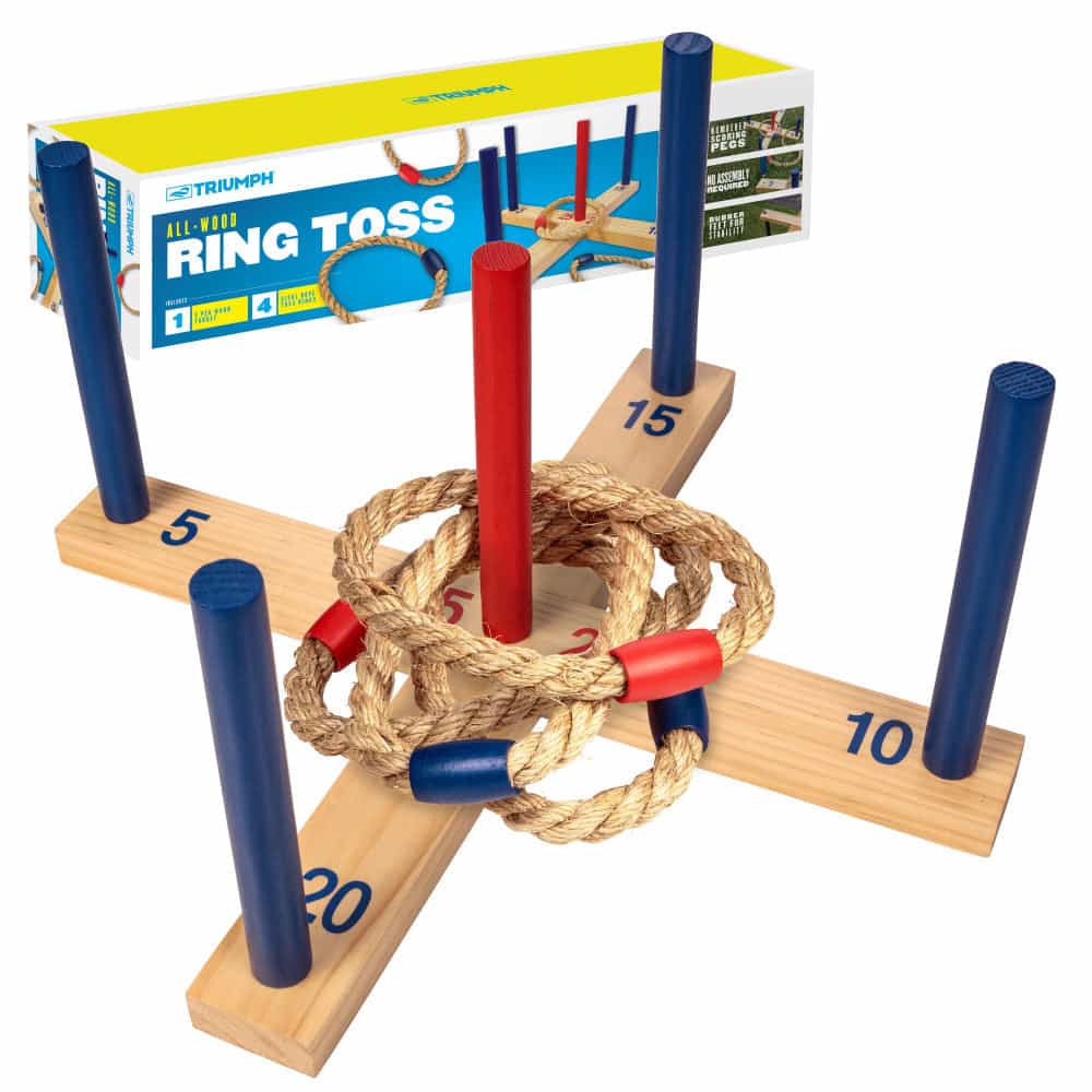 Triumph Wooden Portable Ring Toss