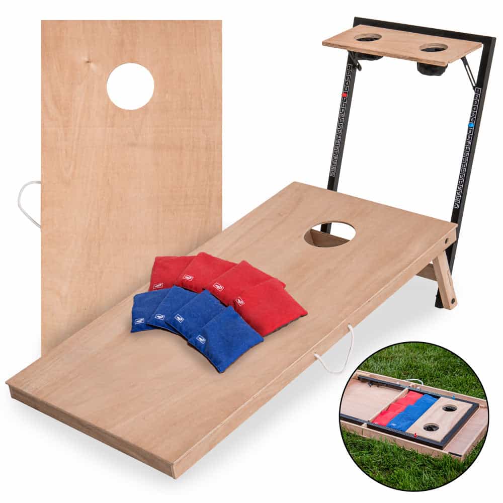 2X4 Integrated Cornhole Caddy