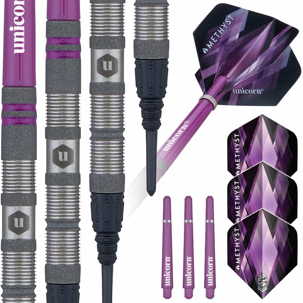 Amethyst Soft Tip Dart Set