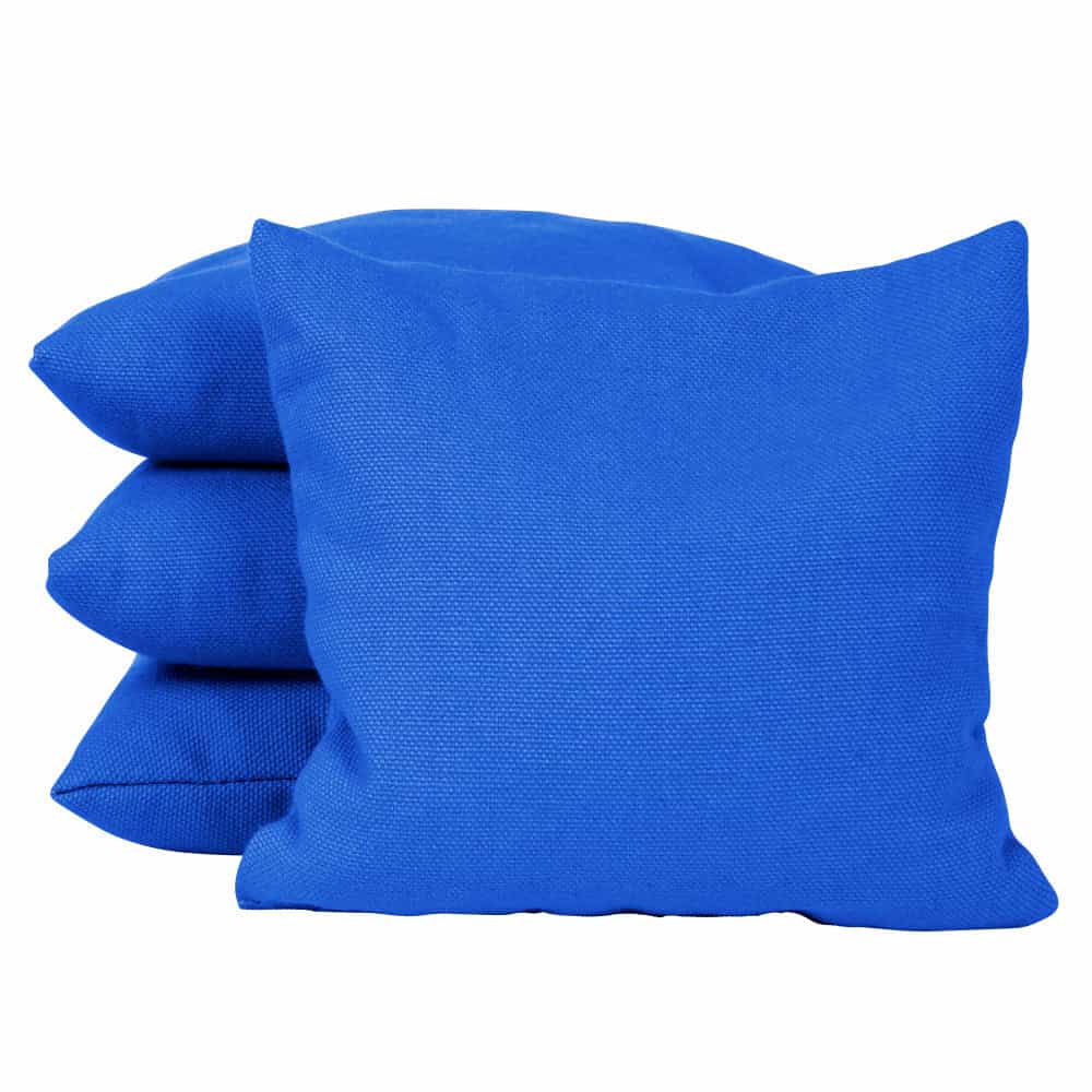 Royal Blue Corn Filled Cornhole Bags