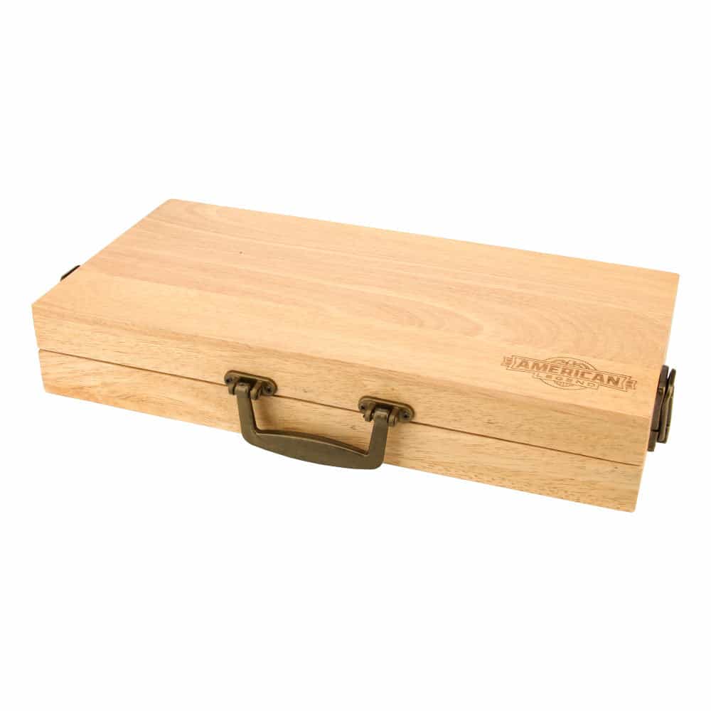 Wood Poker Box