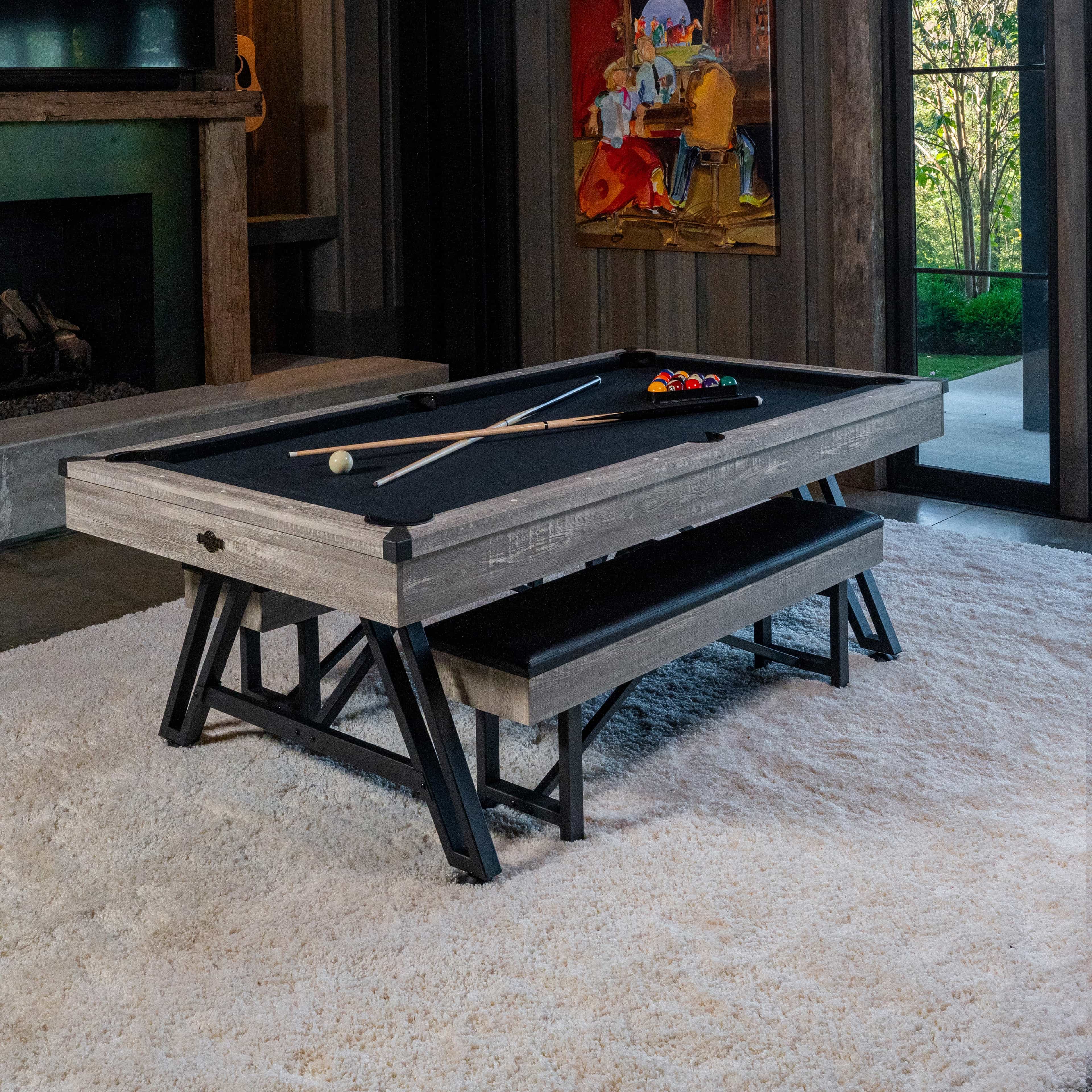 American Legend 3-In-1 Madison Table | Billiards + Poker + Dining