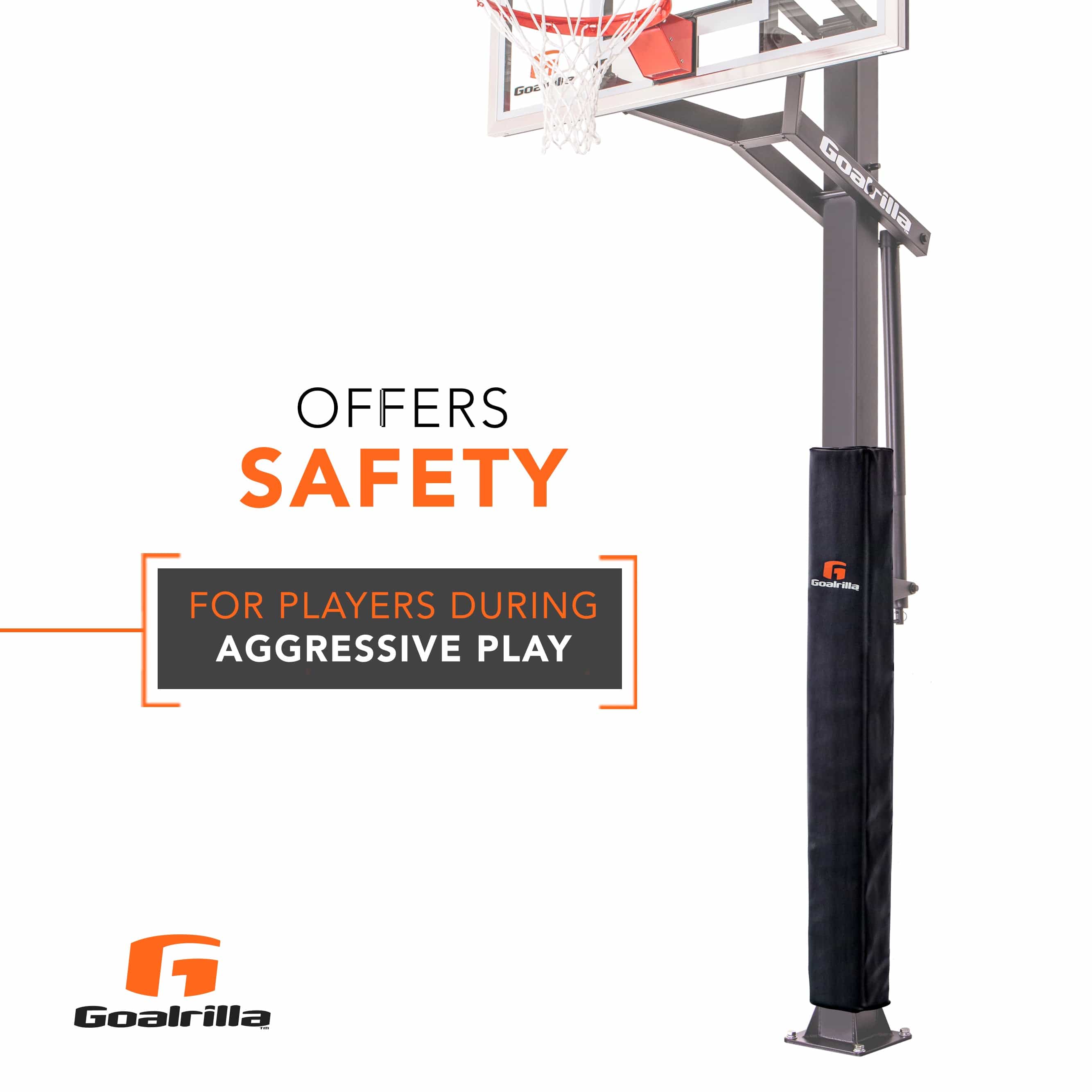 Square Basketball Pole Pad