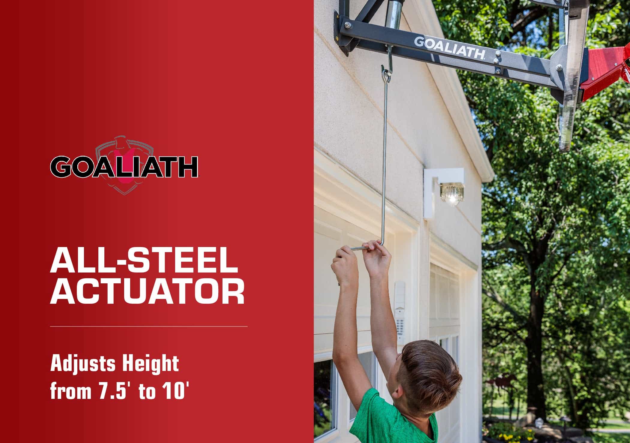 Goaliath Gotek 54" Hoop - Wall Mount