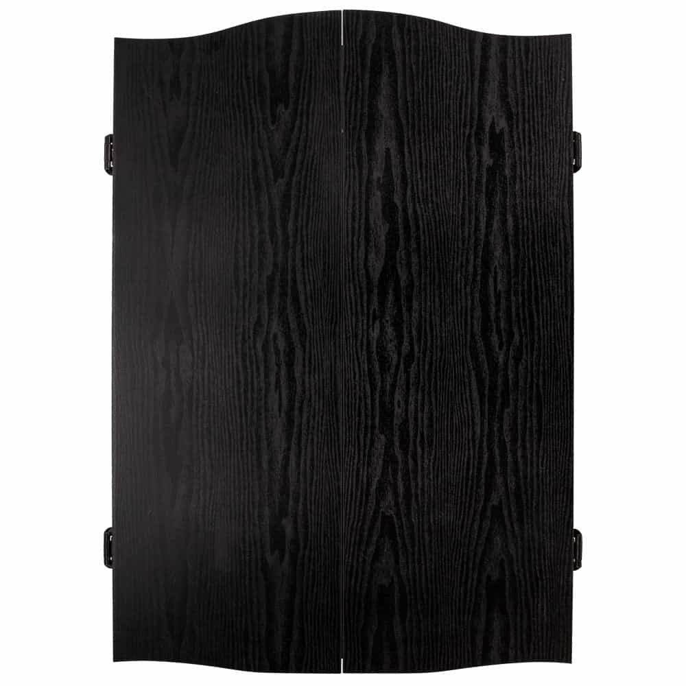 Black Cricket Pro Dartboard Cabinet