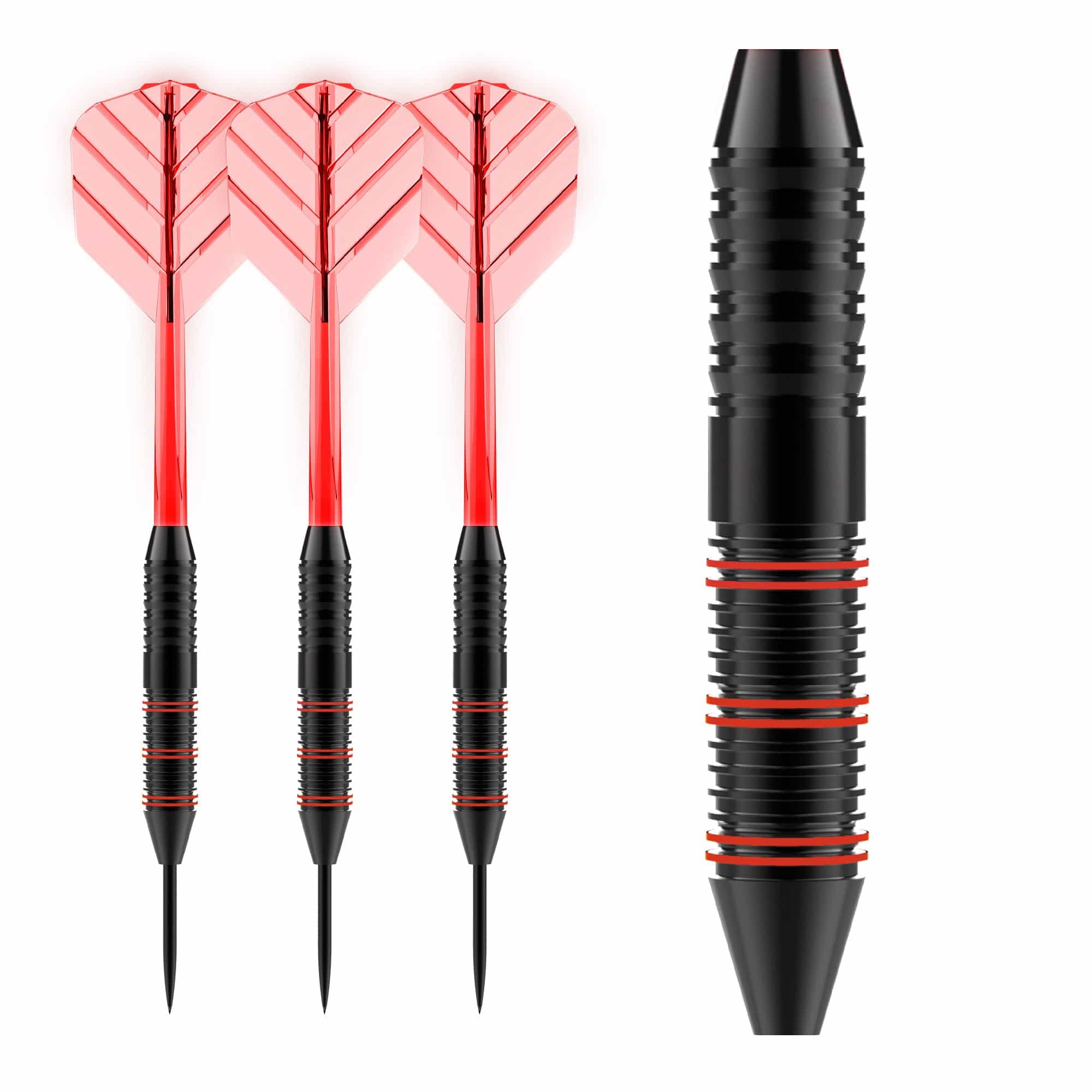 Tracer 3Pk Led Darts - Red
