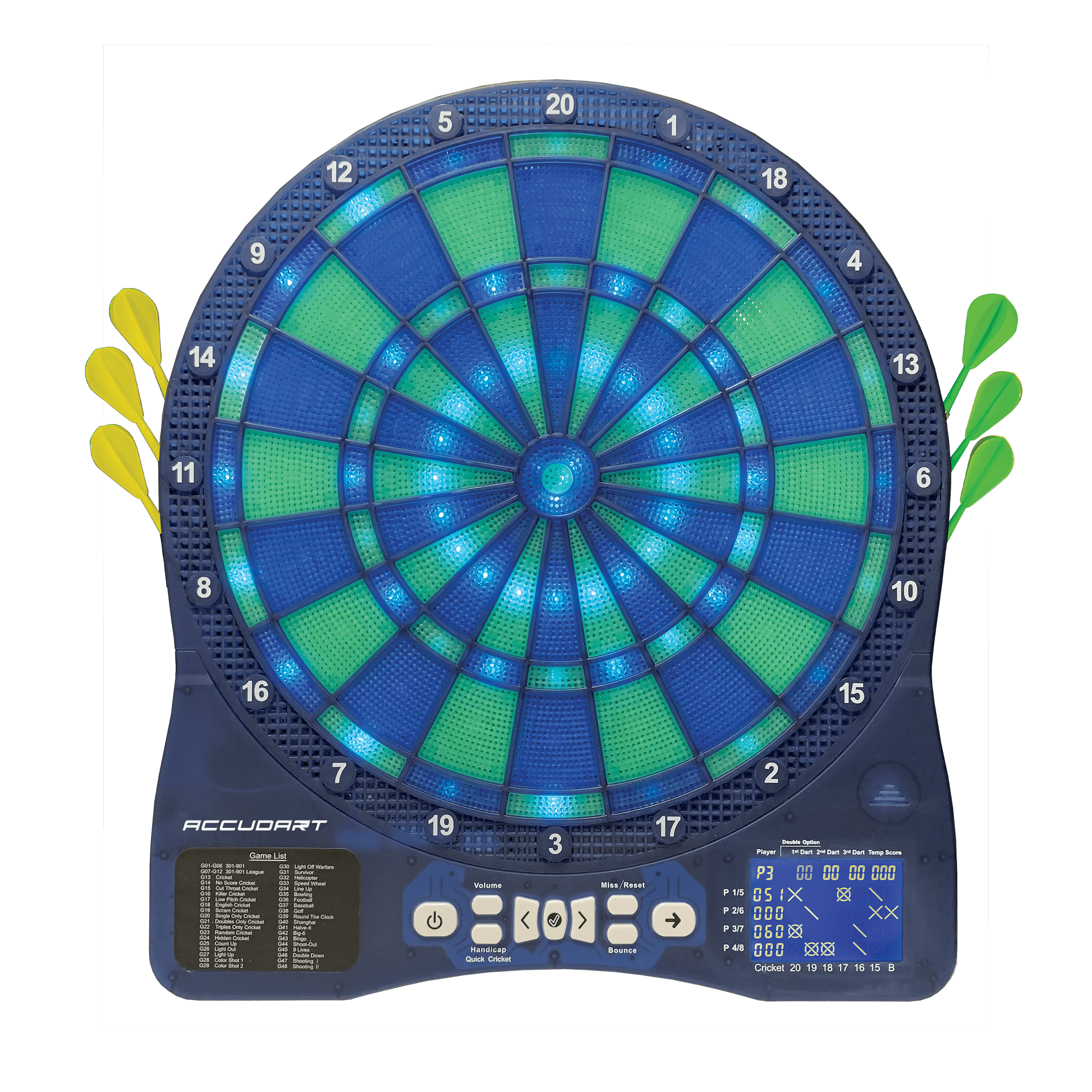 Light Fx 2000 Electronic Dartboard