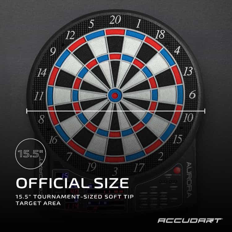 Aurora 15.5" Electronic Dartboard