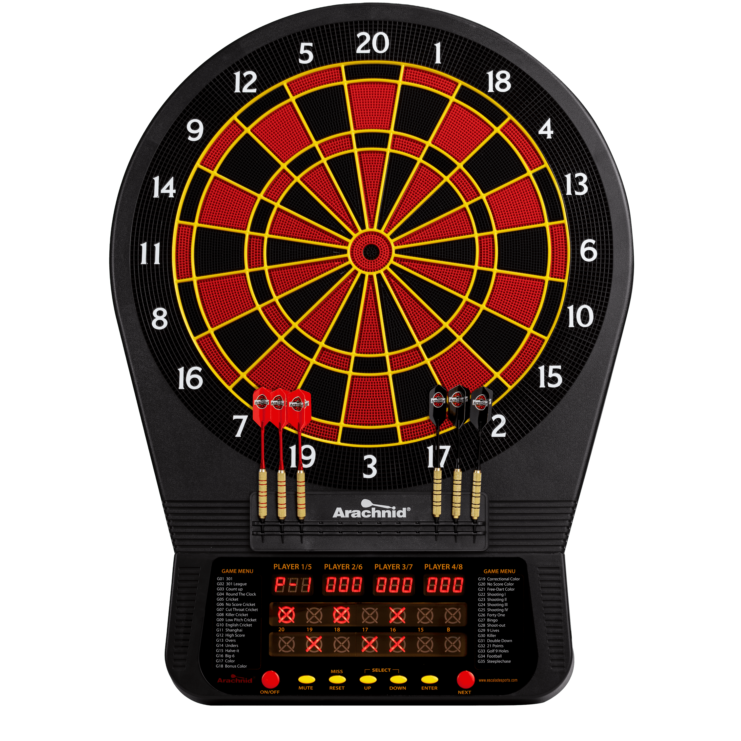 Cricket Pro 670 Electronic Dartboard