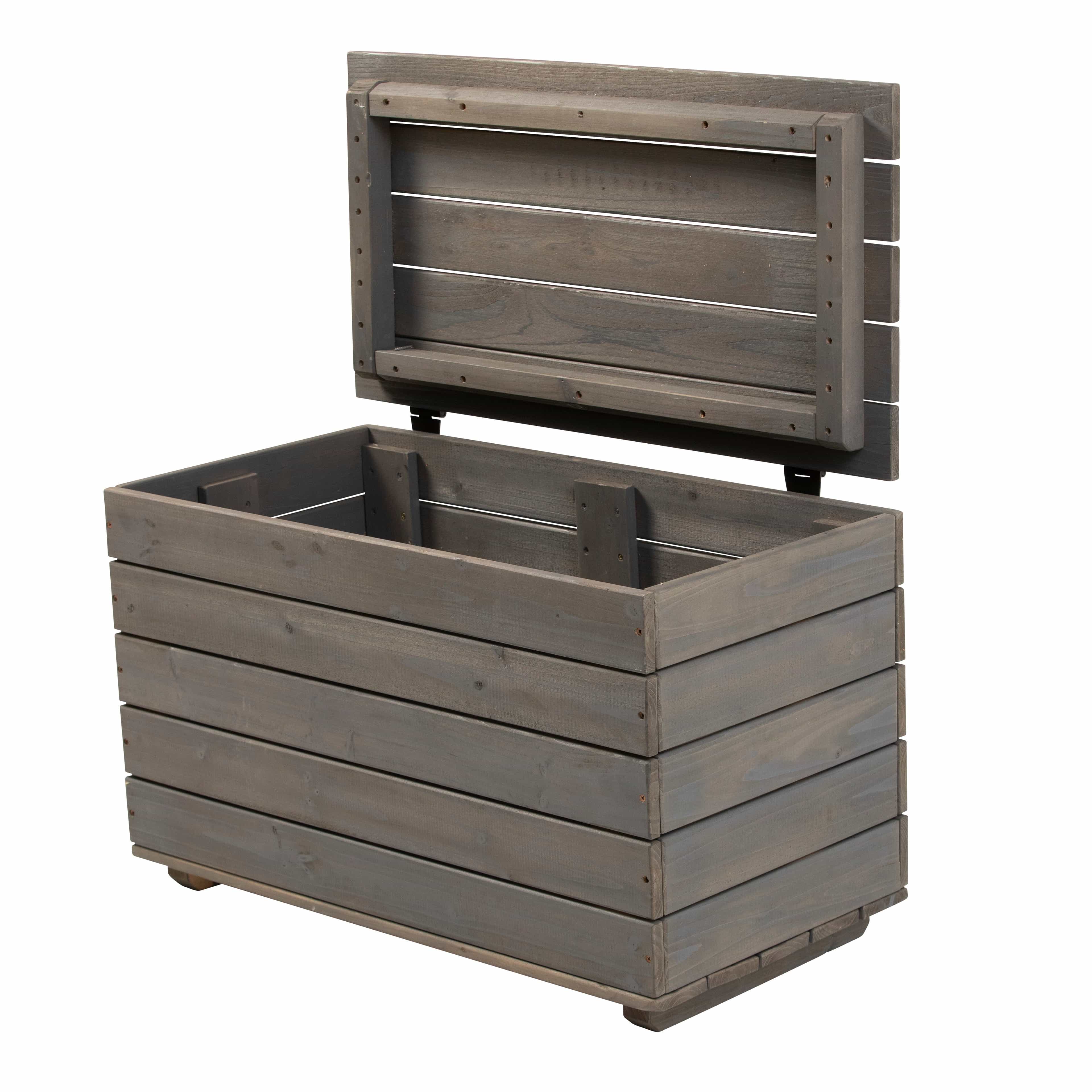 Wooden Toy Chest