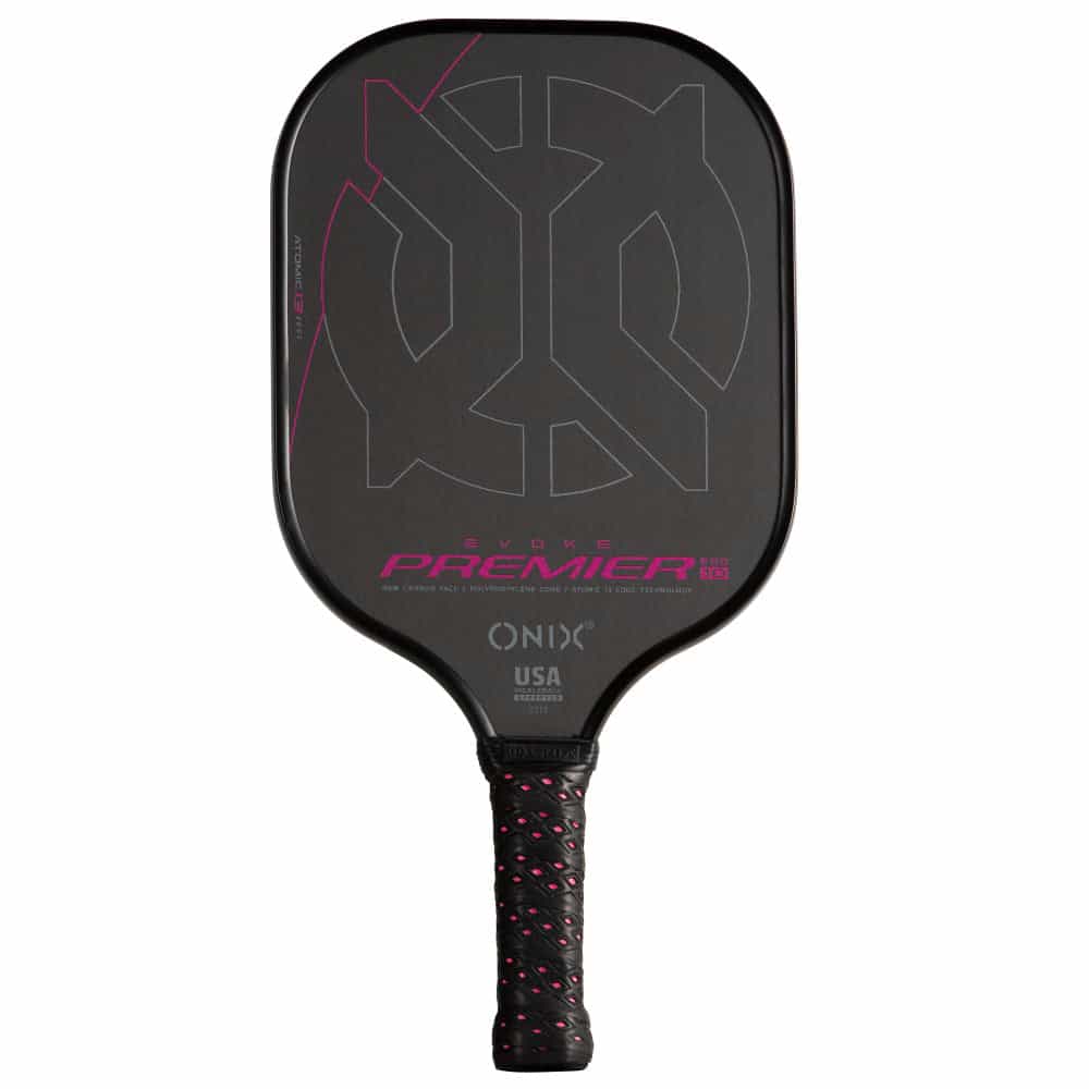 Evoke Premier Raw Carbon Pickleball Paddle