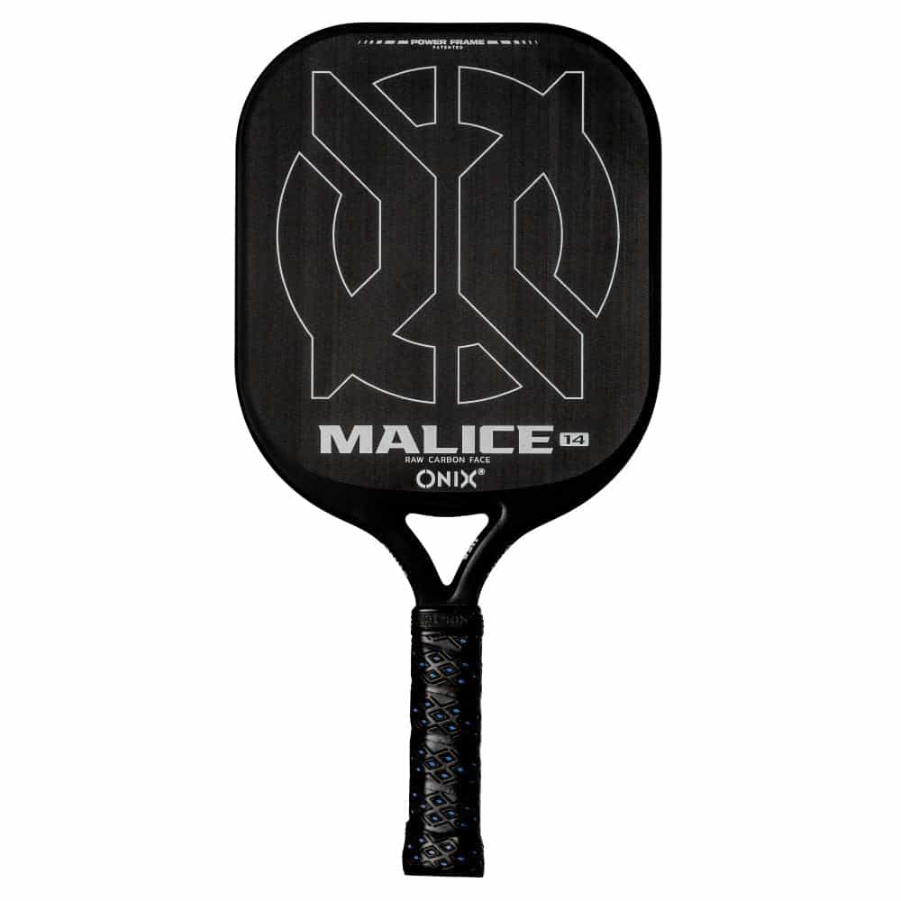 Malice Raw Carbon Open Throat Pickleball Paddle