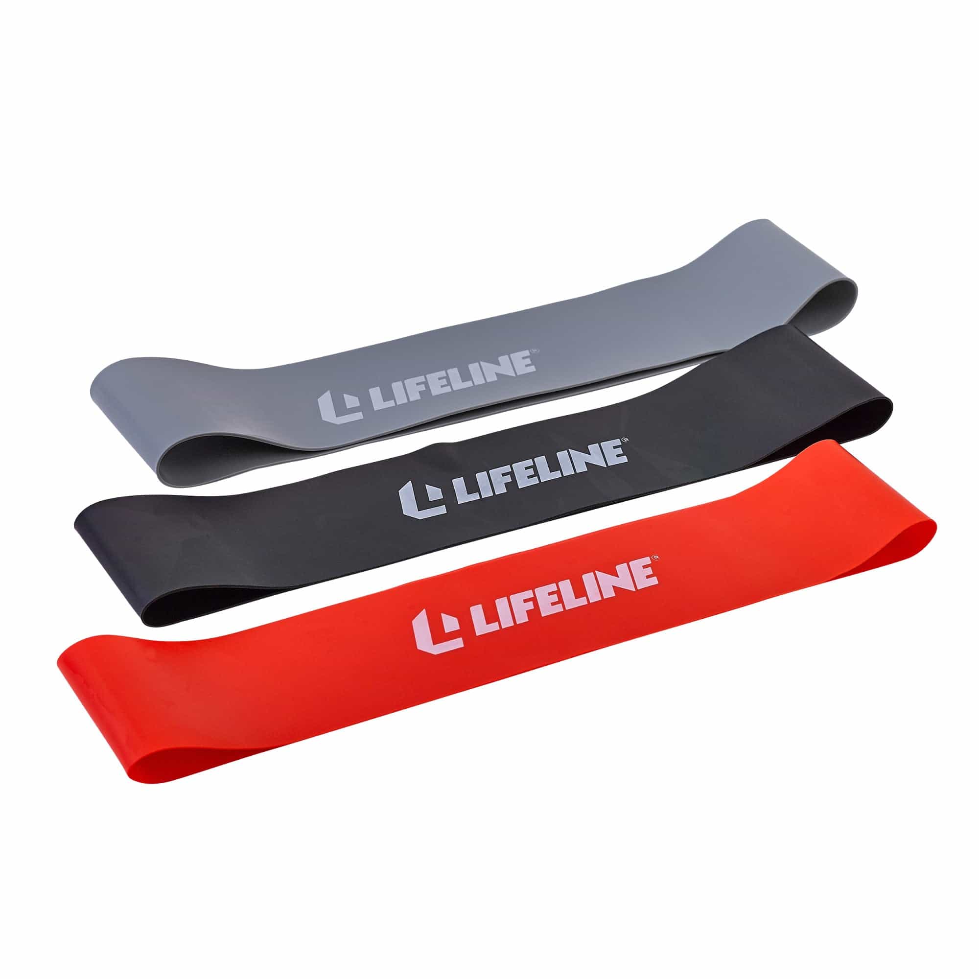 Lifeline Flat Resistance Band Kit, Levels 1, 2, 3