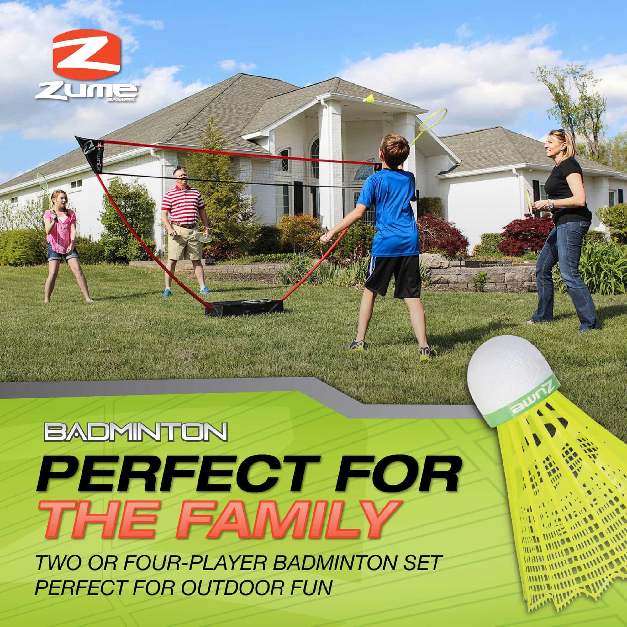 Portable Badminton Set