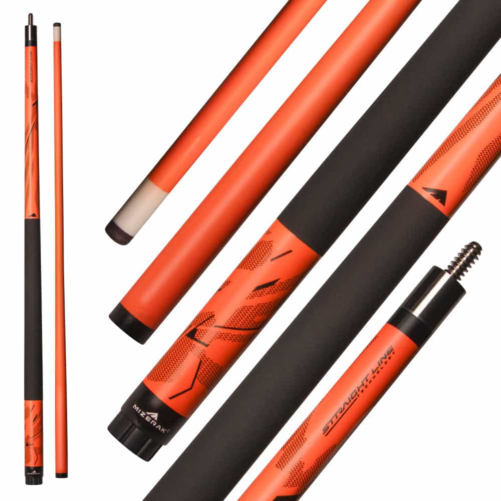 Mizerak 58" Two-Piece Neon Composite Cue