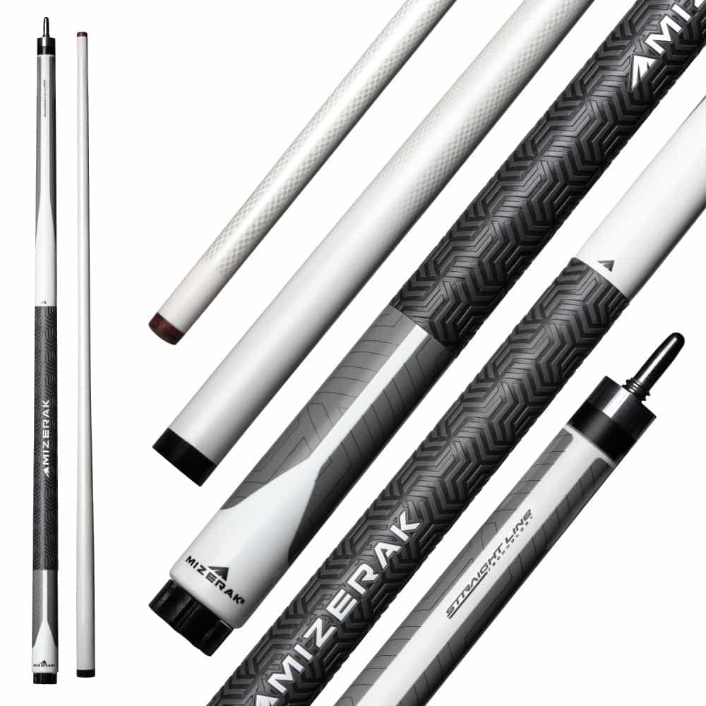 Mizerak 58" Two-Piece Sport Grip Composite Cue