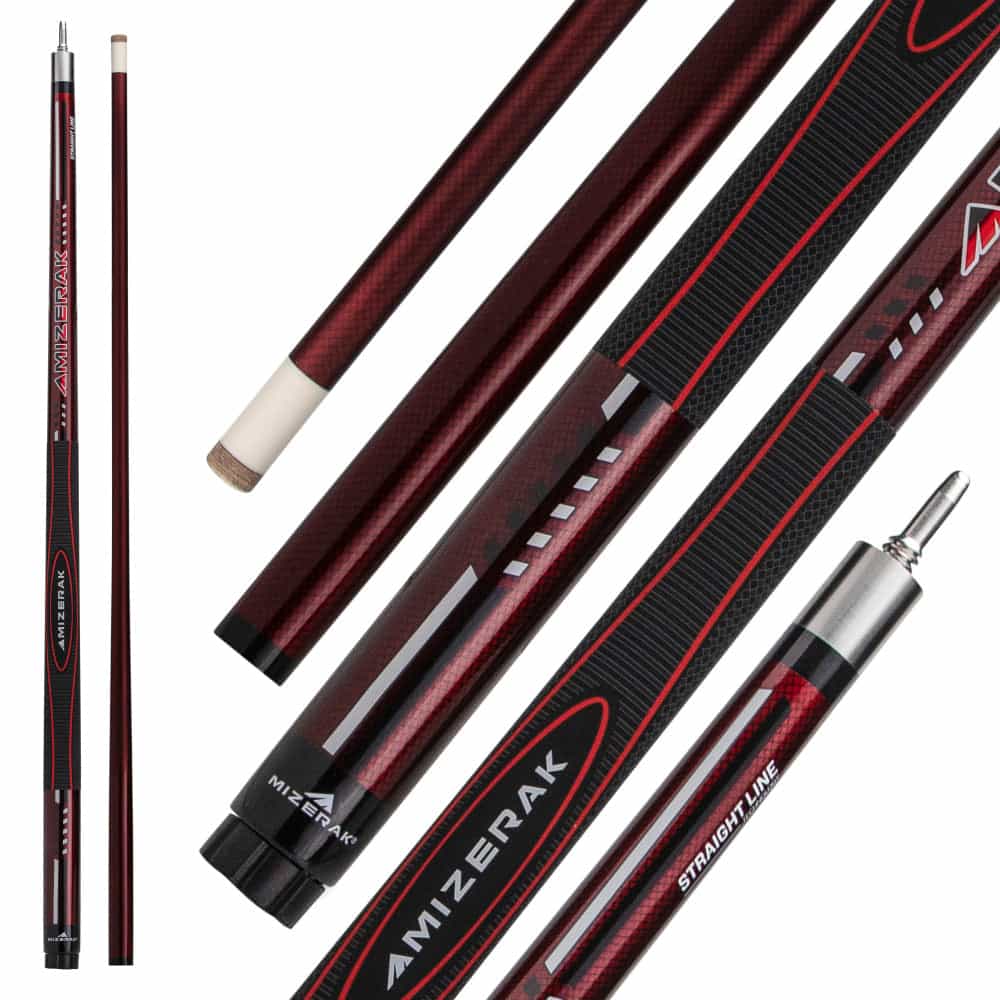 Mizerak 58” Premium Carbon Composite 3D Grip Cue
