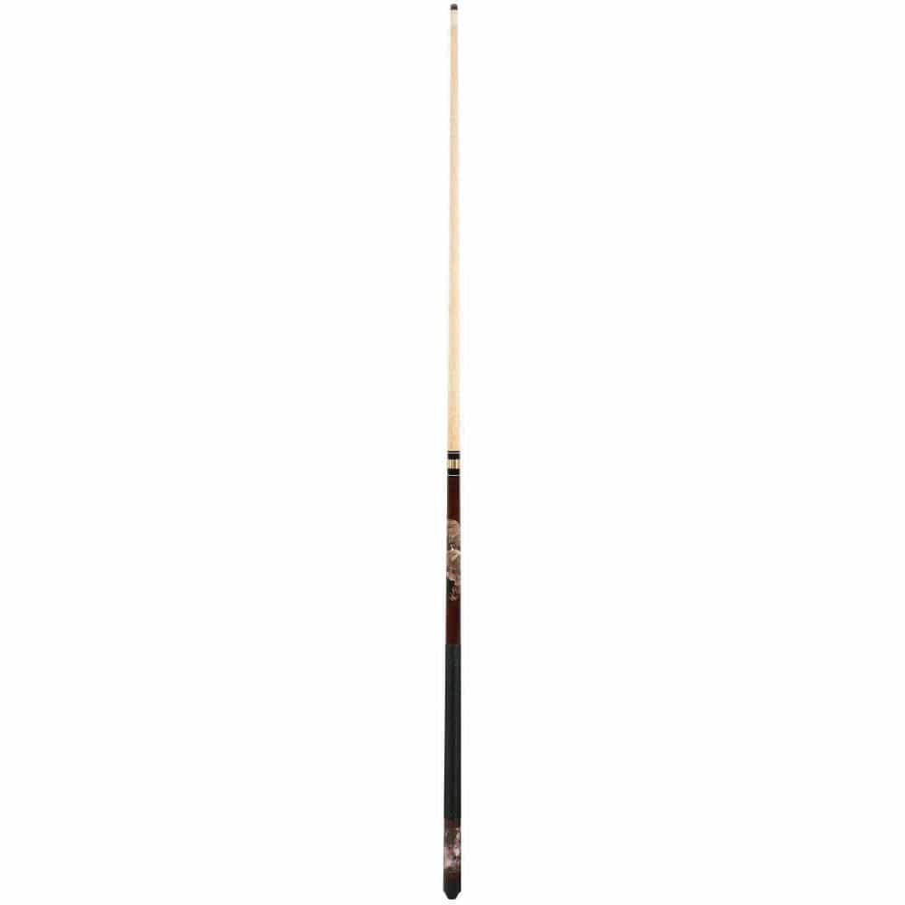 Minnesota Fats Wildlife Series Pool Cue – Wolf Design (57")